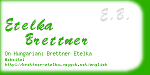 etelka brettner business card